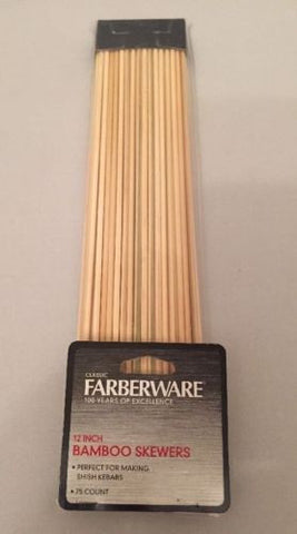 Classic Farberware12" Bamboo Skewers