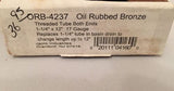 Jaclo ORB - 4237 Oil Rubbed Bronze Threaded Tube Boths Ends 1-1/4" X12"  17 Gaug