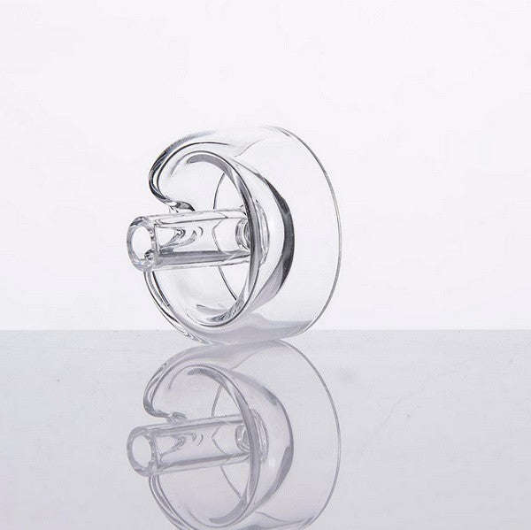 1-pc Carb Cap For Honey Bucket Real Handmade Quartz Also Sell Quartz Banger Dozer Nail Titanium Nail Dabber Carb Cap Free SHIPPING