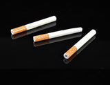 1 pcs- Cigarette shaped aluminum metal smoking pipes