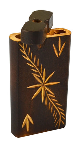 1-  Floral Pattern Engraved Smoke Stopper