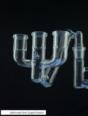 "Trident" Triple Joint 18.8mm Drop Down