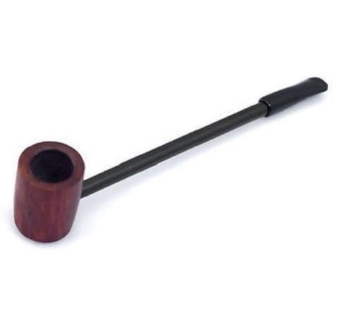 1- Durable Slim Briar Knight Straight Stem Tobacco Pipe