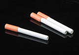 2- Funny metal pipe creative real cigarette spring tobacco smoking Pipe portable weed Herb pipes smoke