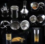 1-pcs 4 Parts Aluminum Metal Herb Tobacco Spice Mill Grinder Crusher