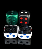 1-pcs Tobacco Pouch Plastic Dice Shape Herbal Herb Tobacco Grinder Smoke Grinders