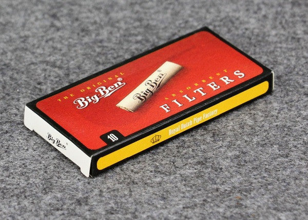 10- pcs  BigBen Smoking Pipe Filters Disposable 9mm Tobacco Pipe Filter Activated Carbon Filters