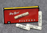 10- pcs  BigBen Smoking Pipe Filters Disposable 9mm Tobacco Pipe Filter Activated Carbon Filters