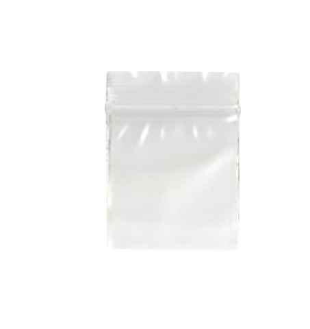 1000 Per Pack - 1.25 x 1.25 Apple™ Bags - Clear