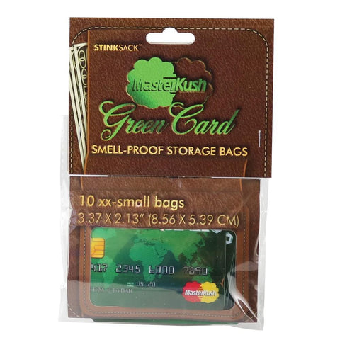 10pc - Stink Sack™ MasterKush Smell-Proof Storage Bags - XX-Small