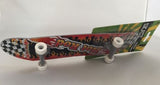 Plastic Toy Skateboard Crazy Graphics