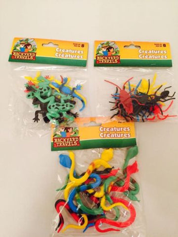Backyard Travels 24 Pack Creatures