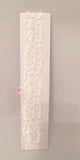 One Babies Girl White Lace Flower Stretch Hair Headbands 19 X 3 Cm 74/8" X1/18"