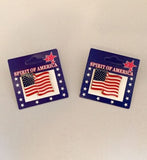 2- Spirit Of America Flag Pin