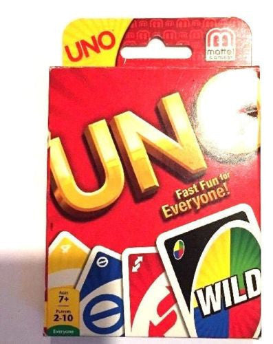 Uno Mattel Card Game