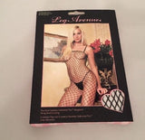 Leg Avenue Black, Body Stockings, Lycra/Spandex, One / Size Fits All