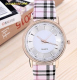Woman's Fashion Watches Leather Strap Casual Quartz Watch Luxury Band