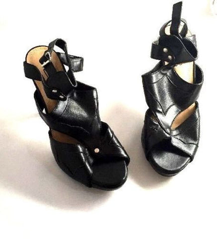 Leather, Med (1 3/4 in. to 2 3/4 in.), Pumps, Classics Black Size 9 Dreams Shoes