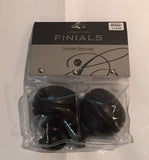 ALL ROOMS, Metal Cambria-classic Finials Matte Brown