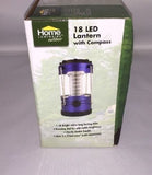 Blue Home Luminaire Outdoor 18 Led Lantern With Built-In Compass