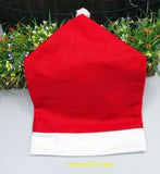 Red Hat Chair Covers Christmas Decorations Dinner Decoration Chair Set