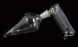 14.5MM three functions bubbler hand blown glass vase perc water percolator Jet Flash