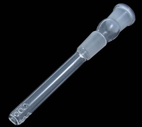 18.8mm downstem with roor label and without label glass tube downstem glass