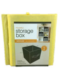 1 - Foldable Storge Boxes Size Small Medium