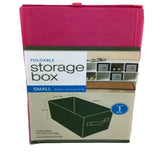 1 - Foldable Storge Boxes Size Small Medium