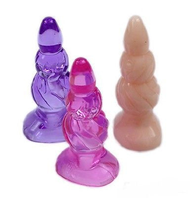 Wireless pink/blue Vibrating Anal Butt Plug Masturbation Vibrator Toy Product