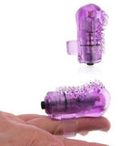 purpe Mini Finger Vibrator G- Spot Clitoral Vagina Nipple Massager
