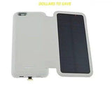 External Battery Solar Charger Case For I6