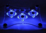 Usb Light Led 3 Fan Cooler  Pad Tray For Laptop Notebooks Consoles Blue