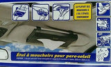 Black Car Visor Tissue Kit