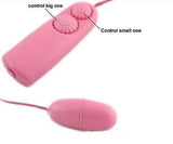 Pink Double Vibrating Jump Eggs Vibrating Massager Dot