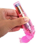 Pink G Spot Vibration Silicone Stick Massager Waterproof Removable Sex Toy