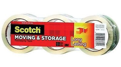 Scotch Moving&Storage Packing Tape Long Lasting