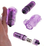 purpe Mini Finger Vibrator G- Spot Clitoral Vagina Nipple Massager
