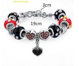 925 Silver Beads Chom Bracelet And Bangle Women Trendy Jewelry