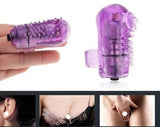 purpe Mini Finger Vibrator G- Spot Clitoral Vagina Nipple Massager