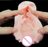 Life like Woman's Pussy Vagina Masturbatory Cup Adult Sex Products For Men