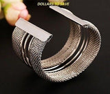 2015 New Trendy Gothic Punk Style Opening Bracelet Bangle Bracelet Cuff