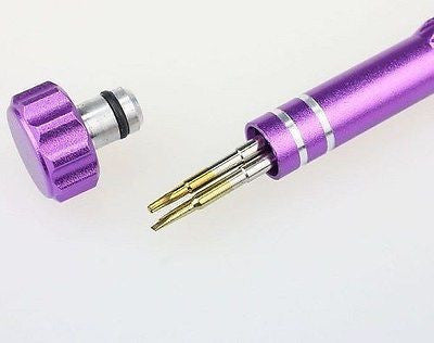 5 - 1  Purple Repair Open Tools Kit Screwdrivers Set For Iphone Samsung Galaxy