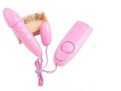 Pink Double Vibrating Jump Eggs Vibrating Massager Dot