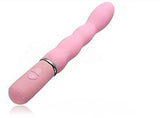8" pink / purple Cute Silicone Personal Body g-spot Vibrator Massager