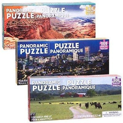 Panoramic Puzzle 101 Pieces Of The Canyons