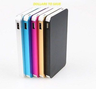 Slim Portable Charger 5000 Mah Power Bank External Universal