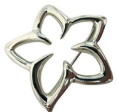 Tiffany's Company Sterling Silver Plumeria Pinbrooch From 1996- A Class .925