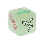 2-Glow-In-The-Dark Erotic Dice Night Lights Love Dice Of Sex Fun To