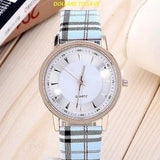 Woman's Fashion Watches Leather Strap Casual Quartz Watch Luxury Band